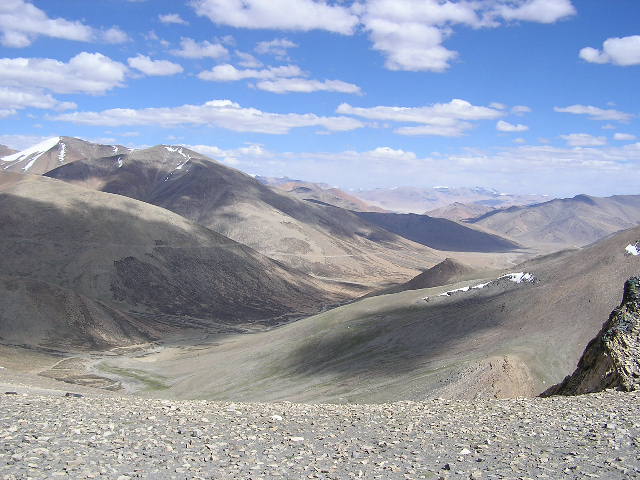 Looking Back Down the Tanlang La