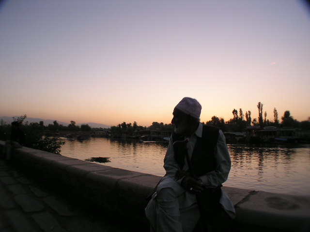 Dal Lake Sunset